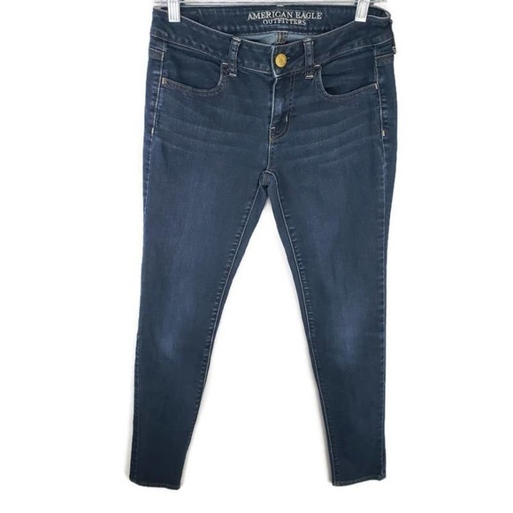 American eagle outfitters jegging jeans size 4 reg - Picture 1 of 5